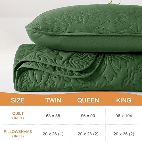 Miniatura 5 de Whale Flotilla Juego de edredón de 3 piezas, tamaño Queen, suave juego de ropa de cama ultrasónica en relieve, colcha ligera con patrón vintage de