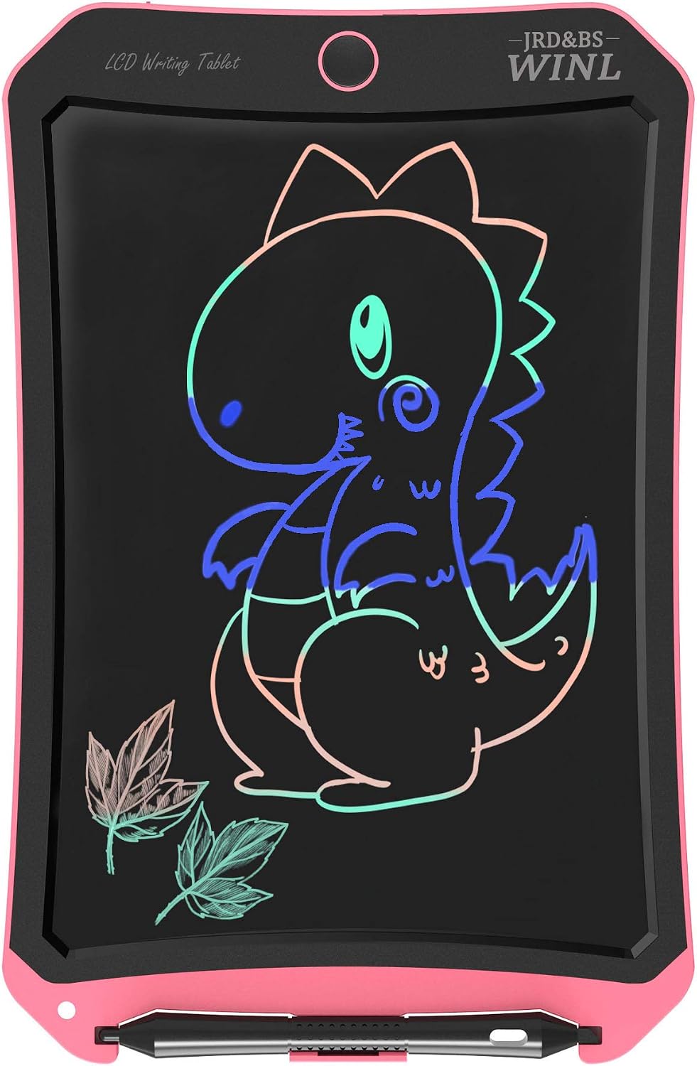 JRD&BS WINL 8.5 inch Writing Board Drawing Tablet Doodle Tablet Toys for Kids,Birthday Gift for 4-5 Years Old Kids & Adults Color LCD Writing Tablet with Stylus Smart Paper for Drawing Writer(Pink)