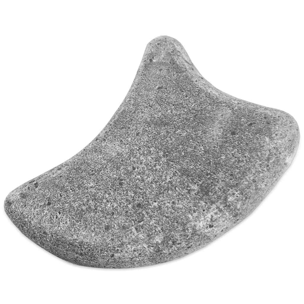 hochwertiges Steintherapie Set 3 aus Speckstein mit Guasha, Minisolejoy (Fußmassage), Lempi und Kamu - das Original aus Finnland von Hukka Sauna