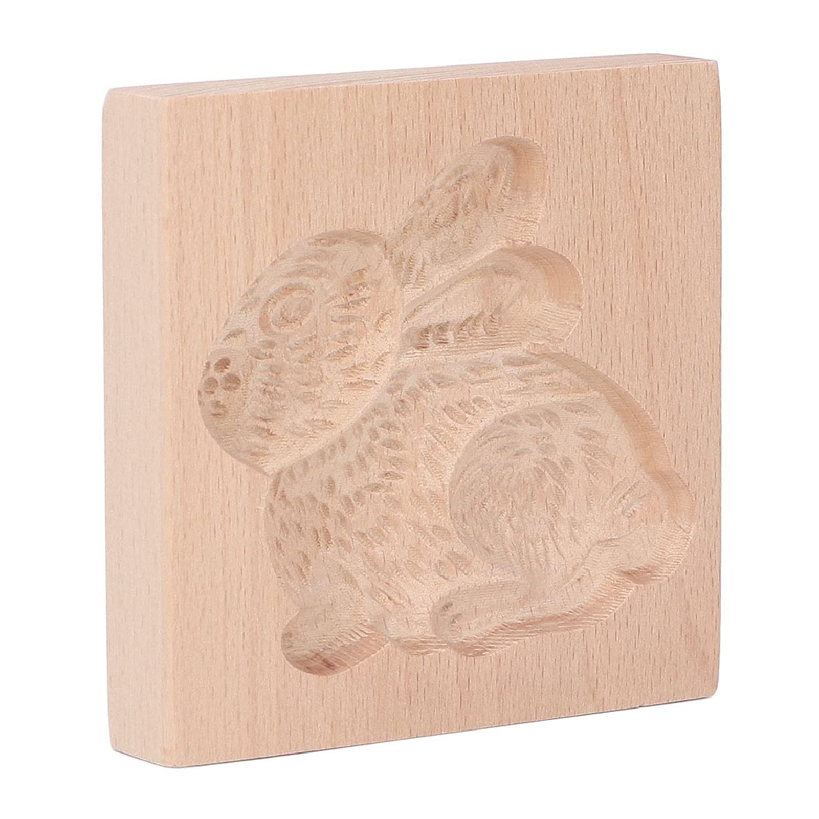 Keksausstecher, Keksformen aus Holz, Kekse, Kochzubehör, Keksform, Buchenholz, wiederverwendbar, waschbar, Kekspresse, Stempel for Backen in der Küche