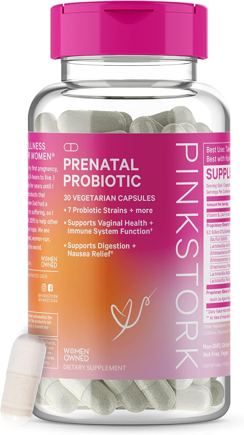 Buy Pink Stork Prenatal Probiotic Prenatal Vitamin Probiotics for