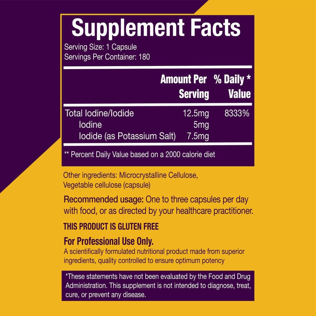 I'm Powered CellProtek Iodine Supplement