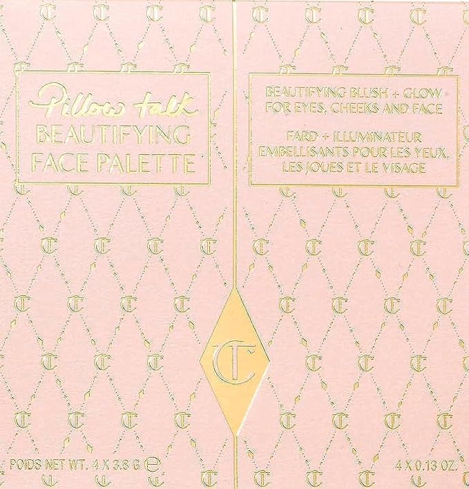 Charlotte Tilbury Pillow Talk Beautifying Face Palette | 4 x 3.8g | Medium - Deep