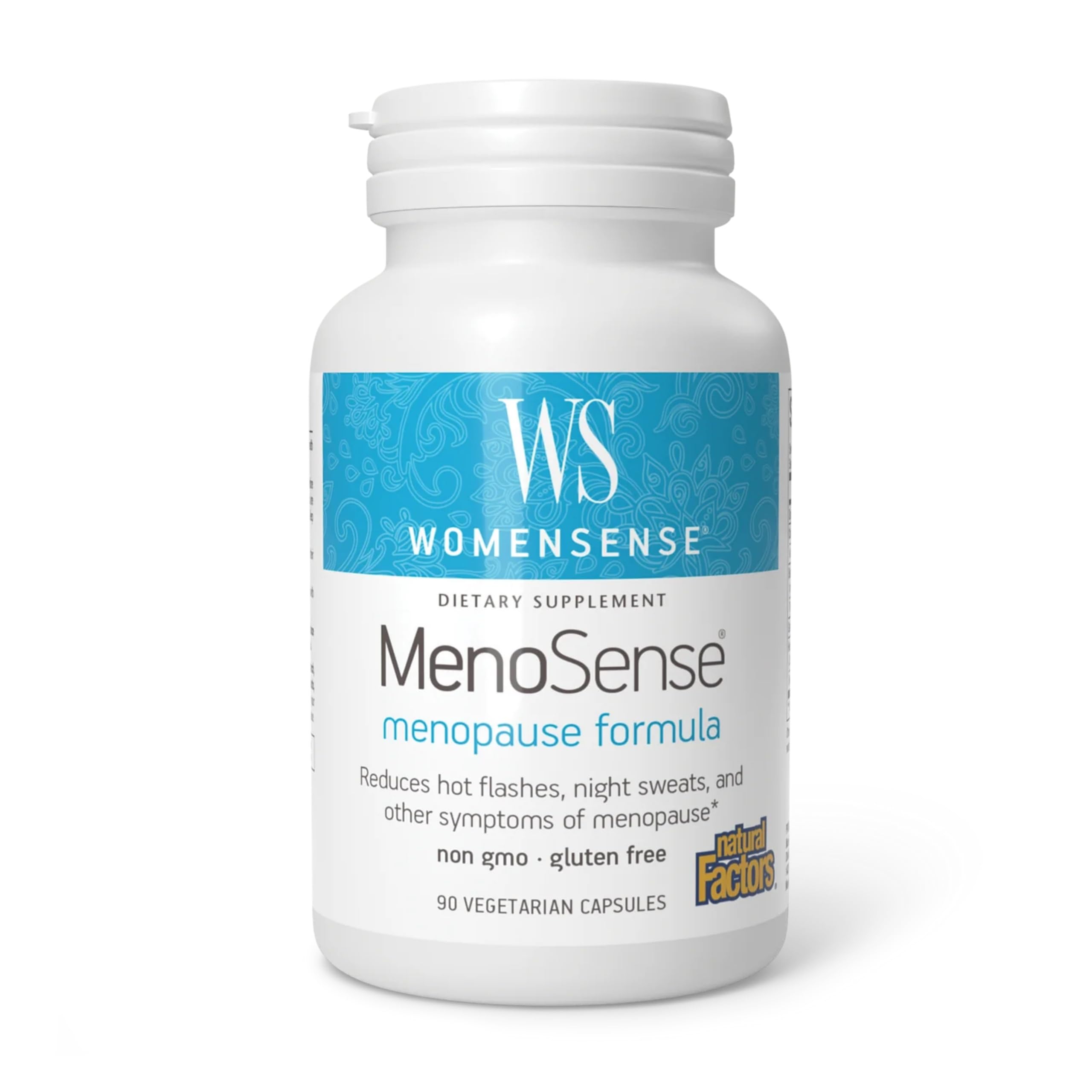 Natural Factors Menosense Veg-Capsules, 90-Count