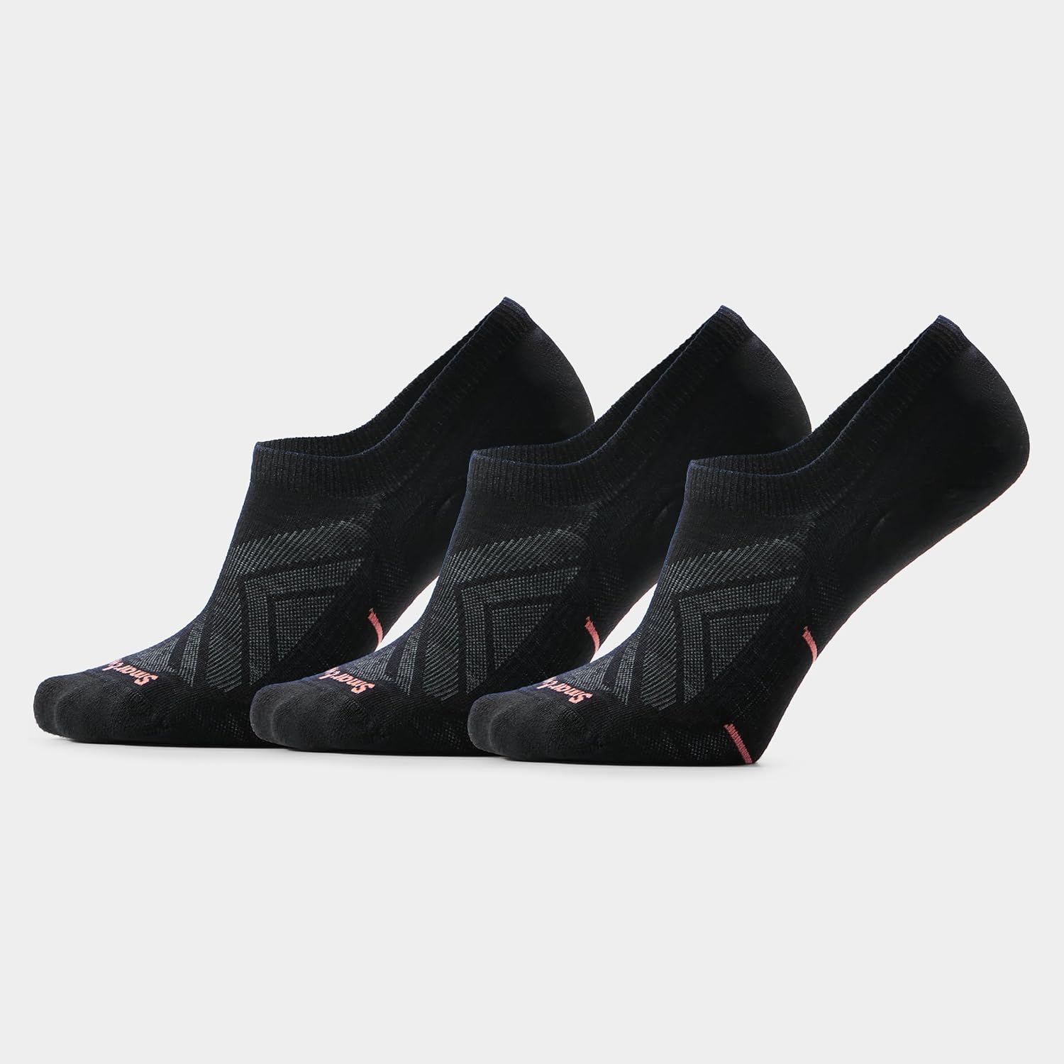 Smartwool womens Run Zero Cushion No Show Socks 3-pack