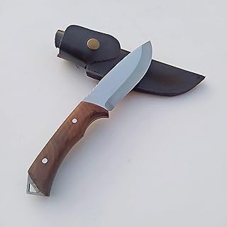 Hand Made Bushcraft - Hunting Knife - Outdoortools - Camping Equipment - Stainless Steel Knife - Survival Kit - Hunting Gear - Woden Handle Knife - yatagan