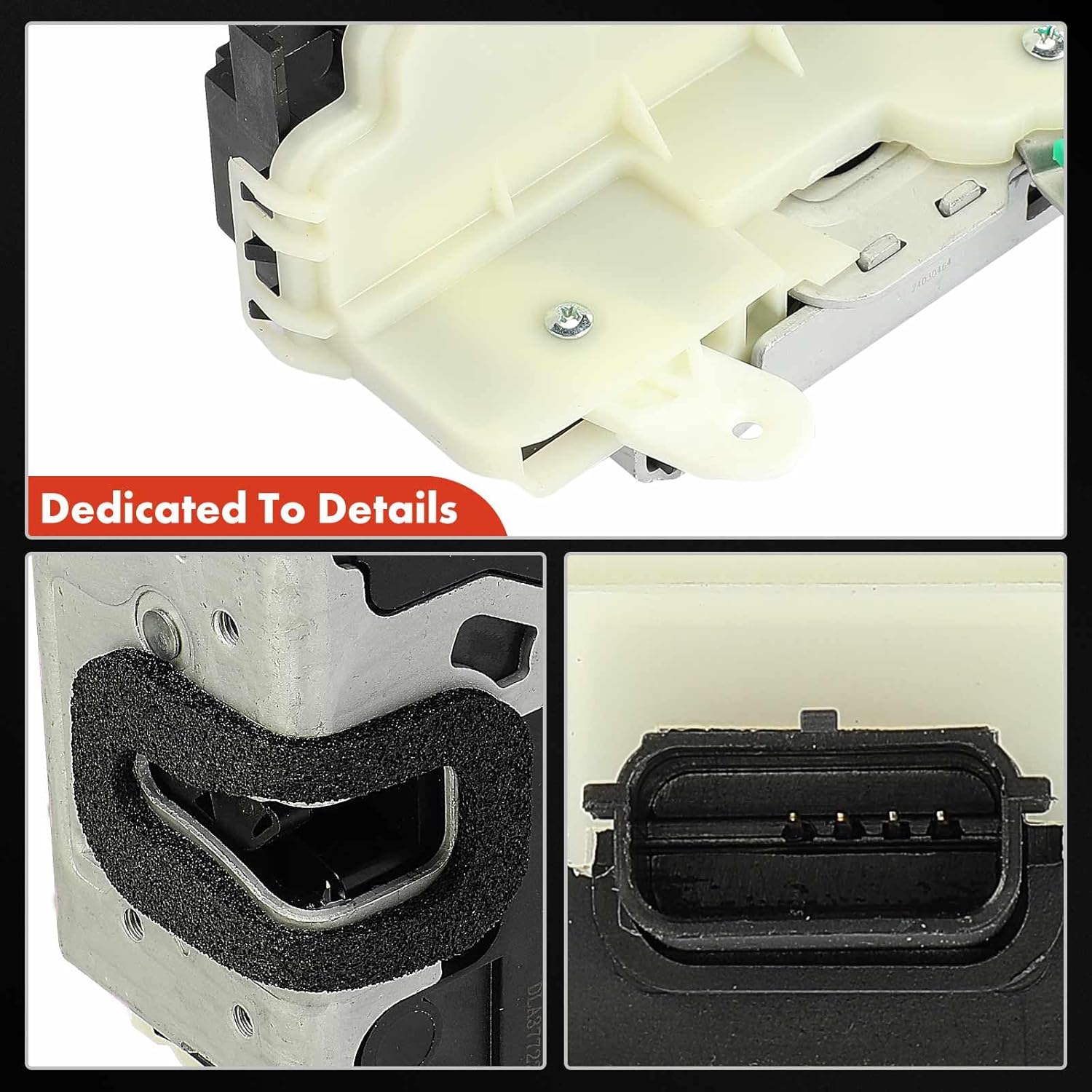 A-Premium Front Right Passenger Side Door Lock Actuator Compatible with Ford Police Interceptor Sedan 2013-2015, Taurus 2013-2016, Police Interceptor Utility 2013-2020