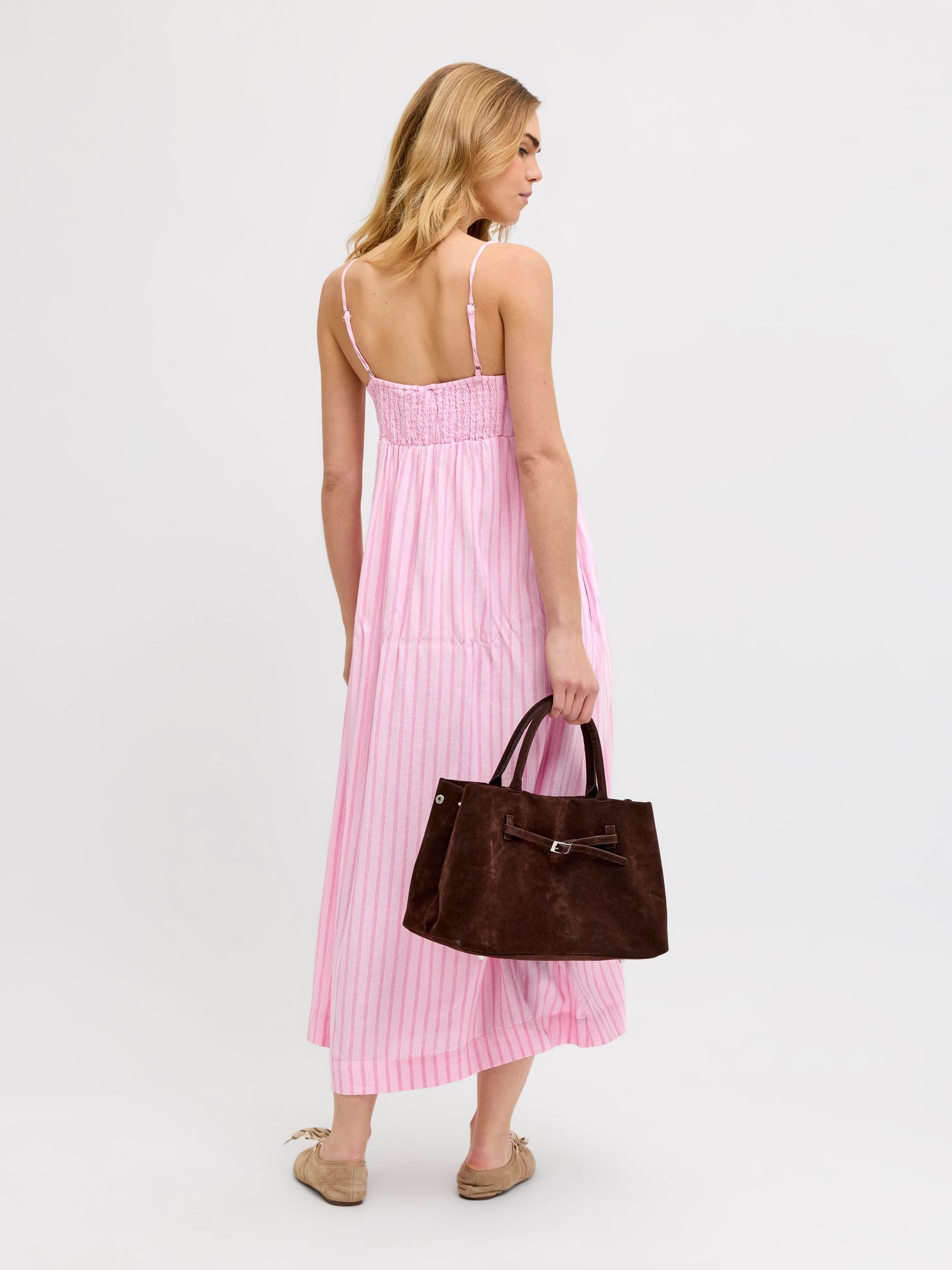 JJXX Jxalmira Linen Blend Long Dress Wvn Jxalmira Linen Blend Long Dress Wvn Donna (Pacco da 1)