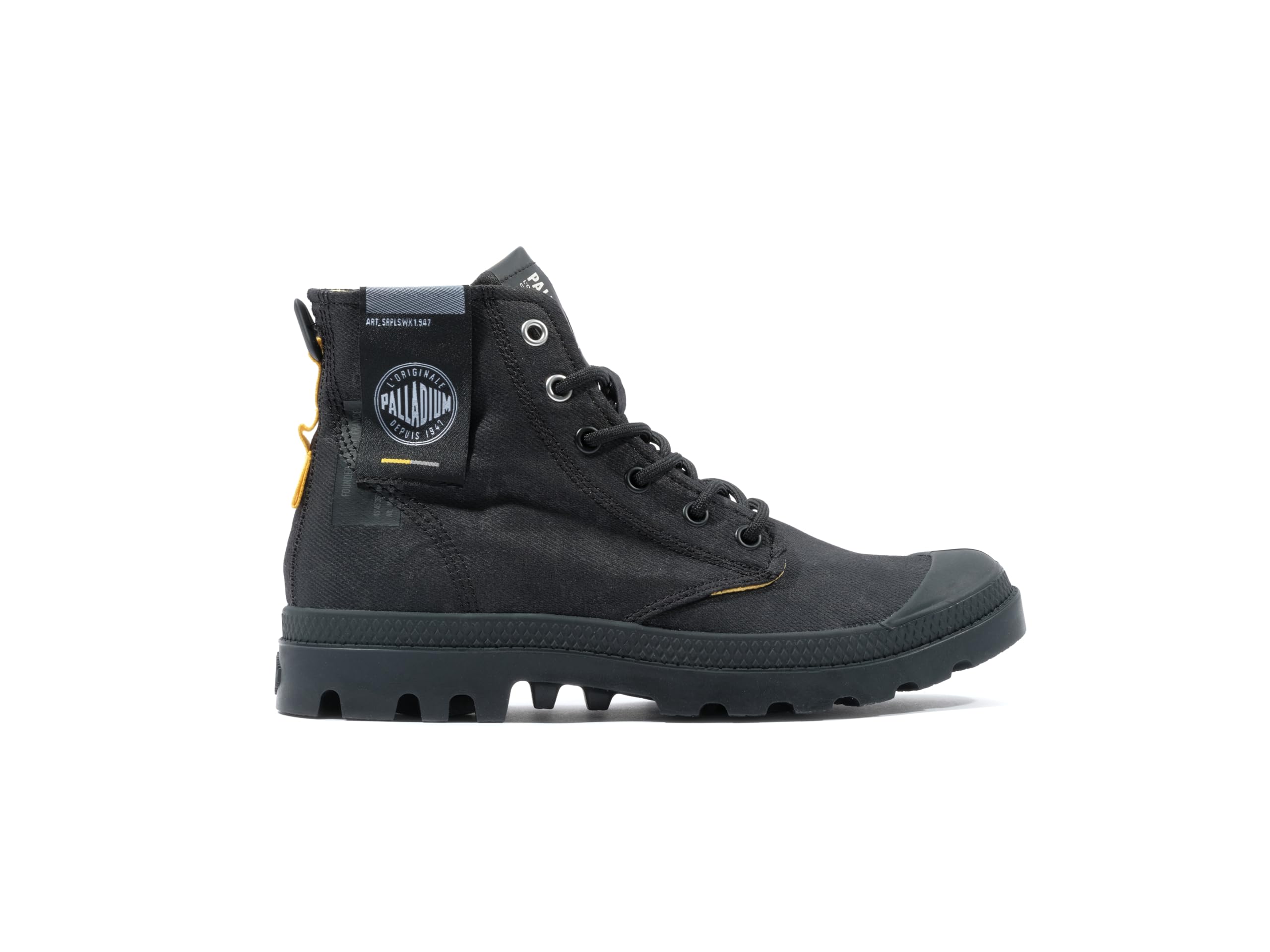 Palladium Unisex Pampa Ankle Boots, Black, 37 EU