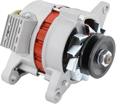 Permanent Magnet Generator,12-14V 4500 Rpm High-Efficiency Generator, 8.07x4.53in,for Agricultural Vehicles Tricycles Outdoor Emergency Power,AC/DC Permanent Magnet Alternator
