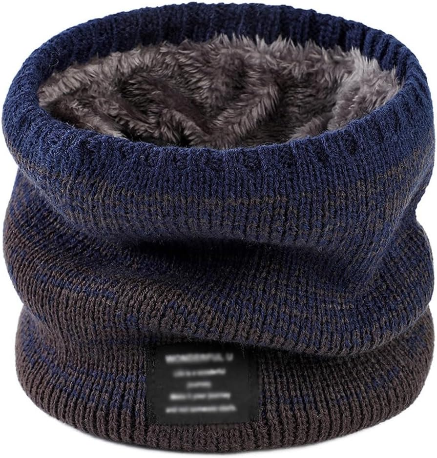 Soft Knitted Neck Warmer Sport Scarf Women Men Cover Winter Skating Warm Scarves Thick Cold-proof