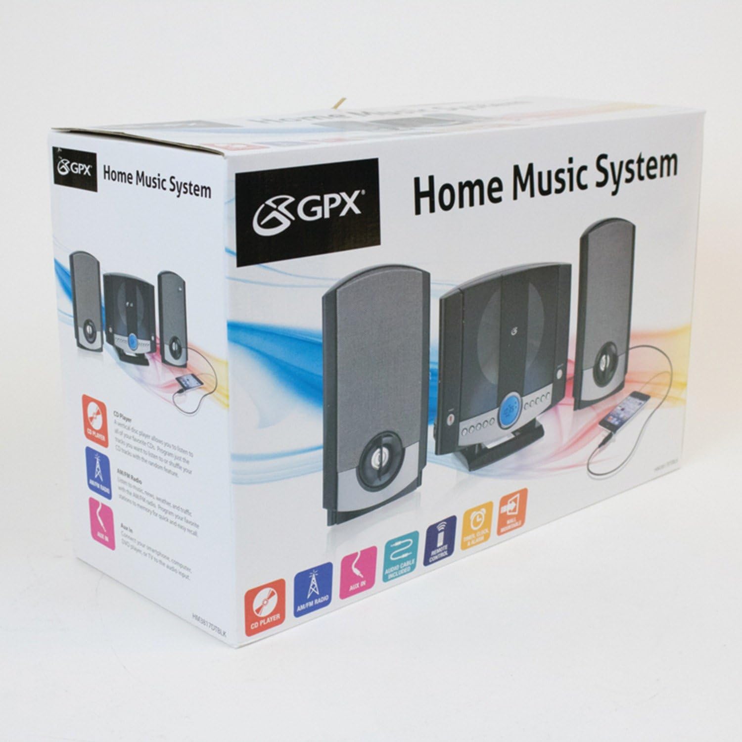 Gpx Music System For Home GPX HM3817DT Home Music System (GPX Home