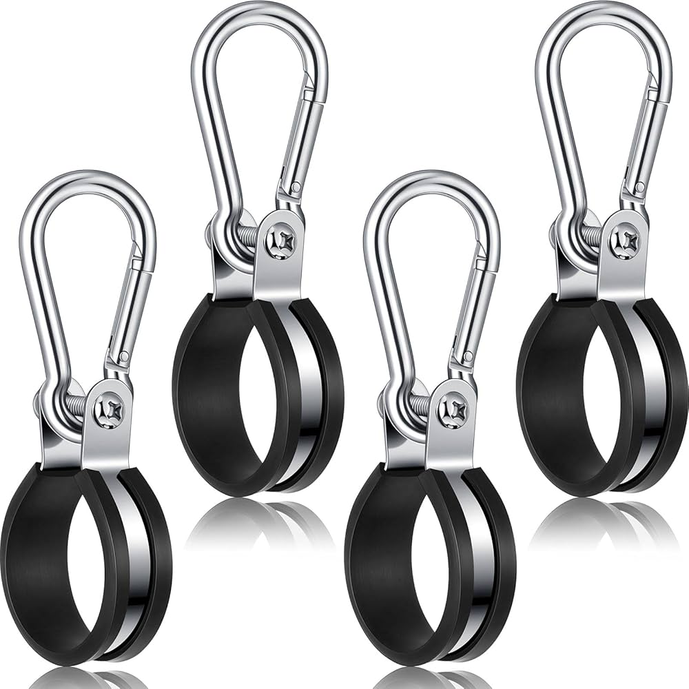 Amazon | ハンガーブラケットアセンブリ4セット ステンレス