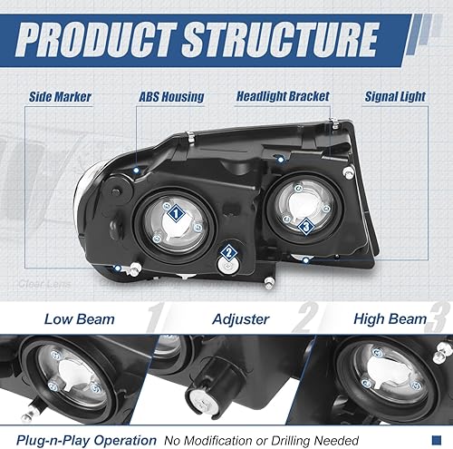Miniatura 4 de Faros, modelo HL-OH-JGC99-VR.