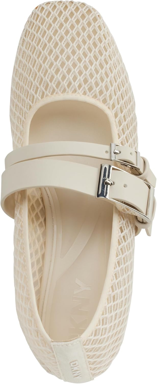 DKNY Women's Dade Mesh Ballet Flats