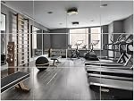 JAMBALAY Glass Full Length Wall Mirror Tiles, 12Pcs 10"×12" Home Gym Mirrors for Gym, Frameless Full Body Wall Mirrors for Bedroom, Living Room, Over The Door, Self Adhesive