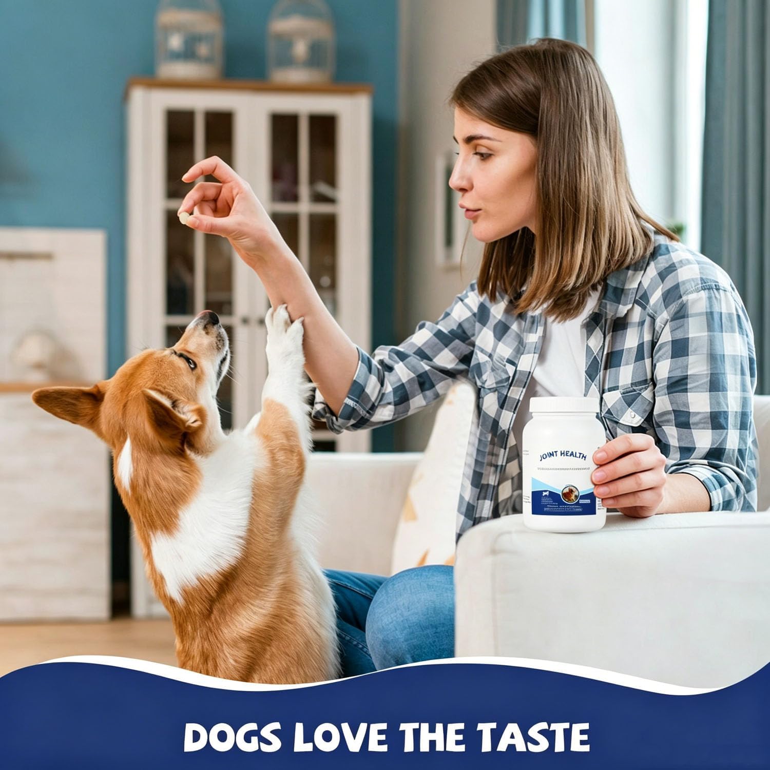 Dog Joint Chews - Glucosamine & Chondroitin with MSM, Chicken Flavor, 100 — view 5