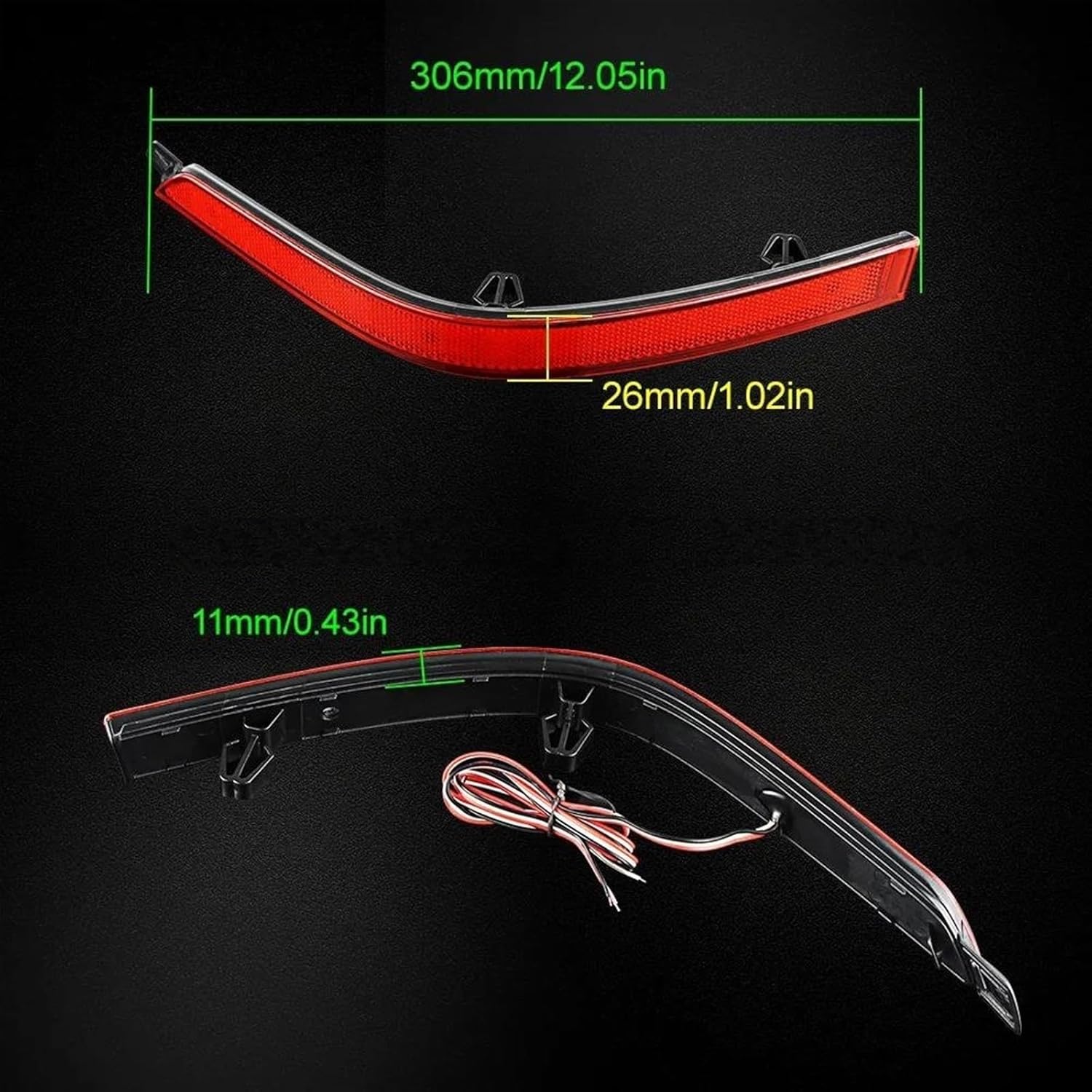 Car taillight Cover for VW T6 for Tranporter for Multivan for Caravelle 2016-2020 Rear Tail Bumper Reflector Light Brake Stop Lights for Reverse Fog Lamp Car Rear Lamps