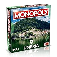 Winning Moves Monopoly Umbria City - Gioco da Tavolo per 2-6 Persone