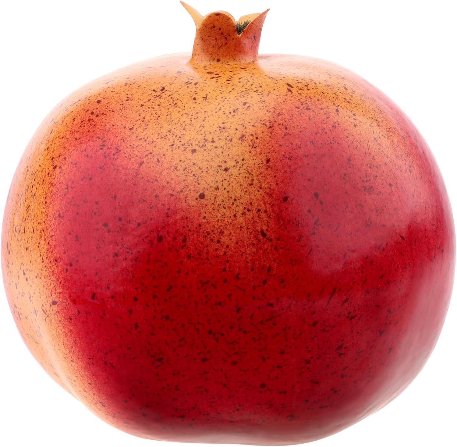 Woration 8.2inch Artificial Fake Large Pomegranate Decoration Faux Oversize Fruit Pomegranate Props for Home Kitchen Table Party Festivals Display