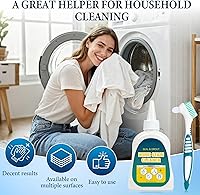 Vista 7 de Gel limpiador de manchas para el hogar, gel removedor de manchas, gel de limpieza profunda para huecos de azulejos, lavadora, tiras de refrigerador