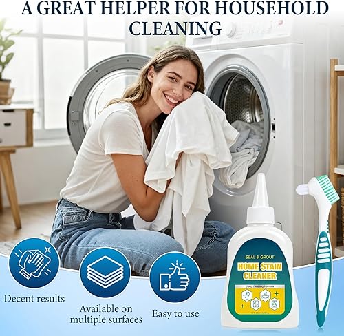 Miniatura 7 de Gel limpiador de manchas para el hogar, gel removedor de manchas, gel de limpieza profunda para huecos de azulejos, lavadora, tiras de refrigerador,