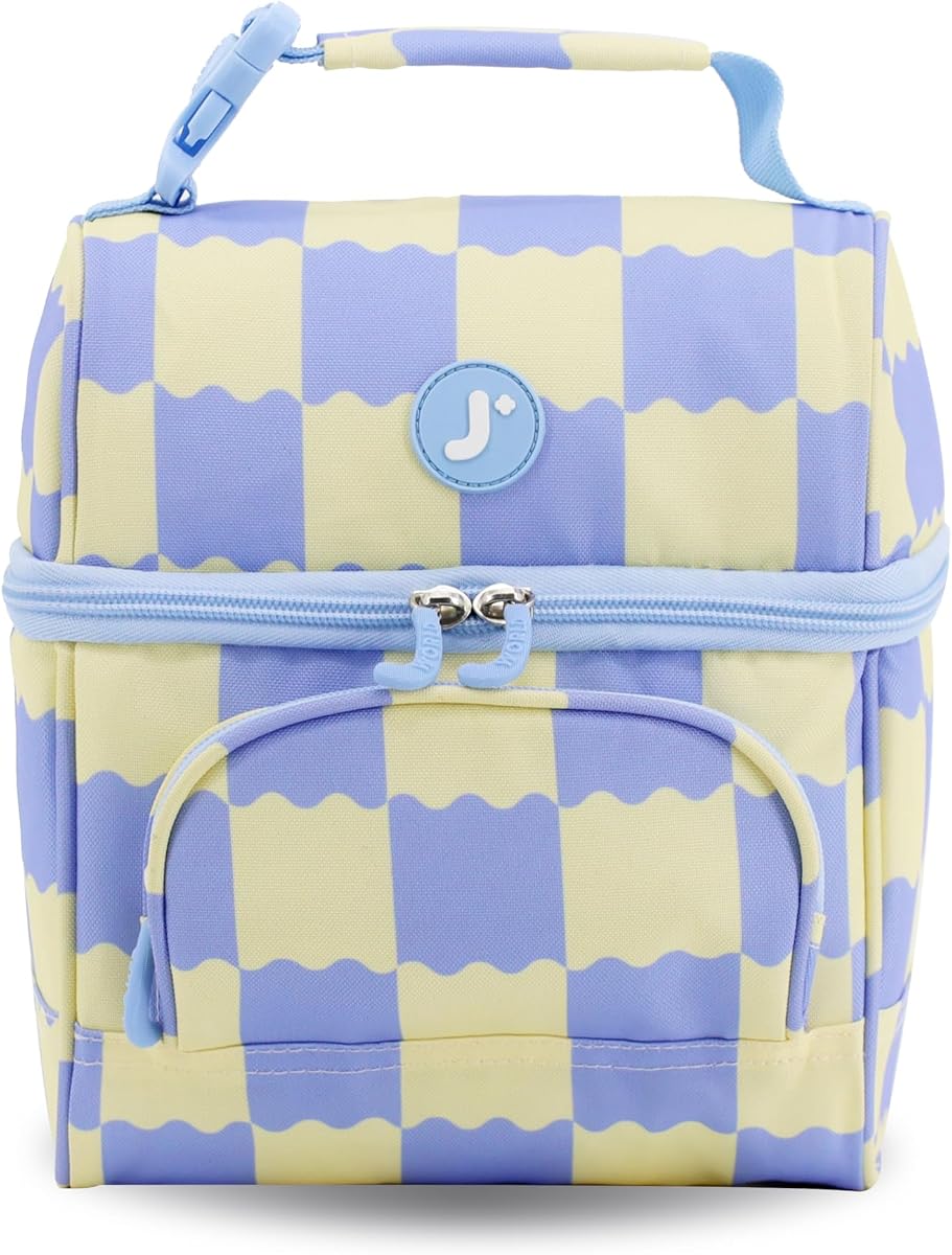 Bolsa de almuerzo para niños J World Corey. Fiambrera térmica para niño y niña, Wiggle Blue