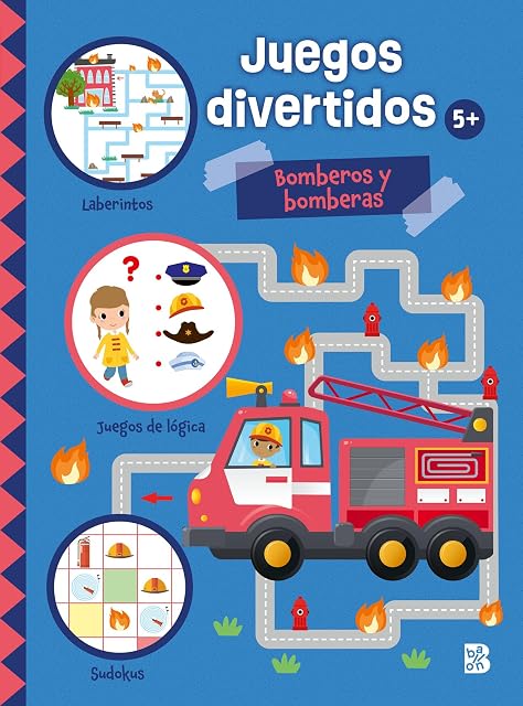 Portada de Juegos Divertidos - Bomberos y Bomberas