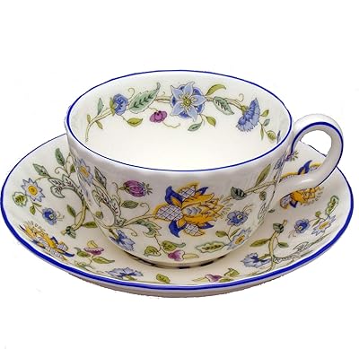 ミントン(Minton)　ハドンホールブルー　ティーC/S