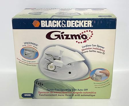 Black and Decker EM200 Gizmo Cordless Can Opener