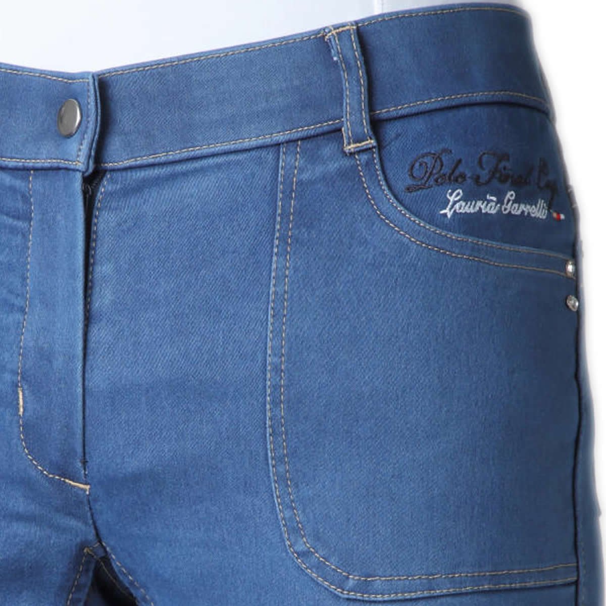 HKM - Reithose -Santa Rosa- Silikon Vollbesatz6100, Pantaloni Unisex - Adulto
