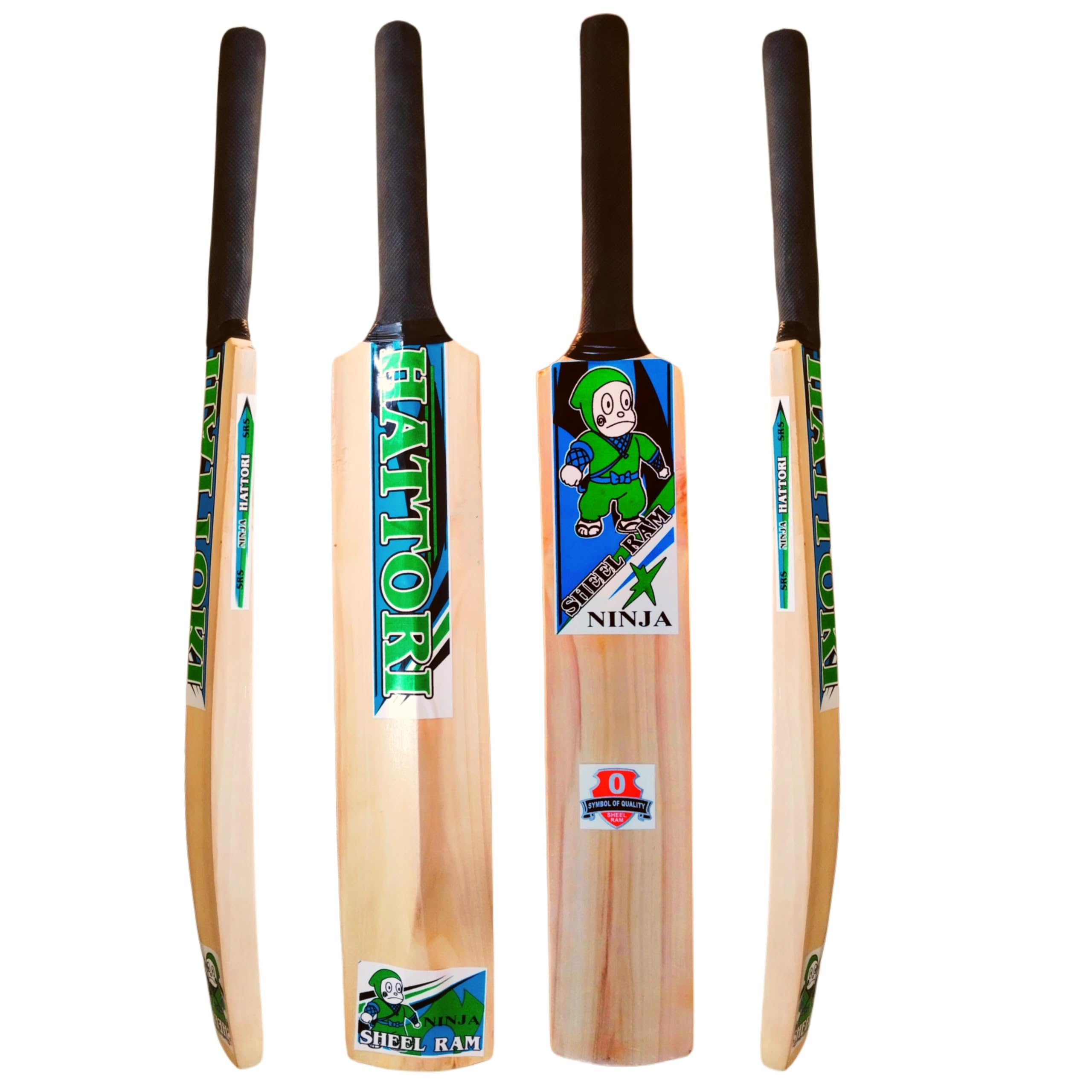 Popular Willow Cricket Bat with Tennis Ball | Lightweight & Durable | Cricket Bat for Junior (Size - 1 No) (Pack of 1)-image-31