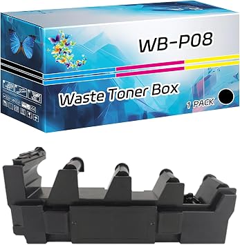 Compatible for Konica Minolta WB-P08 Waste Toner Box bizhub C3321i C3350i C3351i C4000i Printers 1 Pack Black