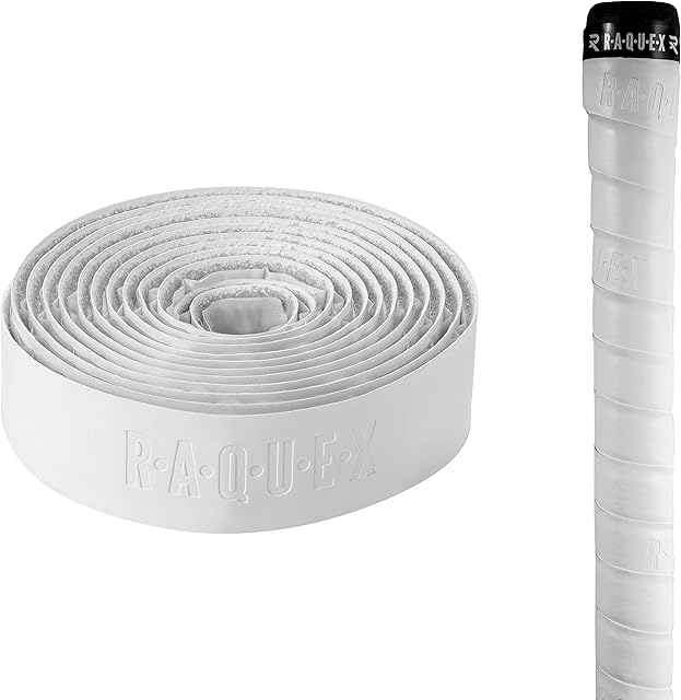 Taśma Raquex z wyściółką do kija hokejowego  niezwykle przyczepny materiał z poliuretanu, ponad 2 m długości, miękka i chłonna, minimalizuje wibracje
