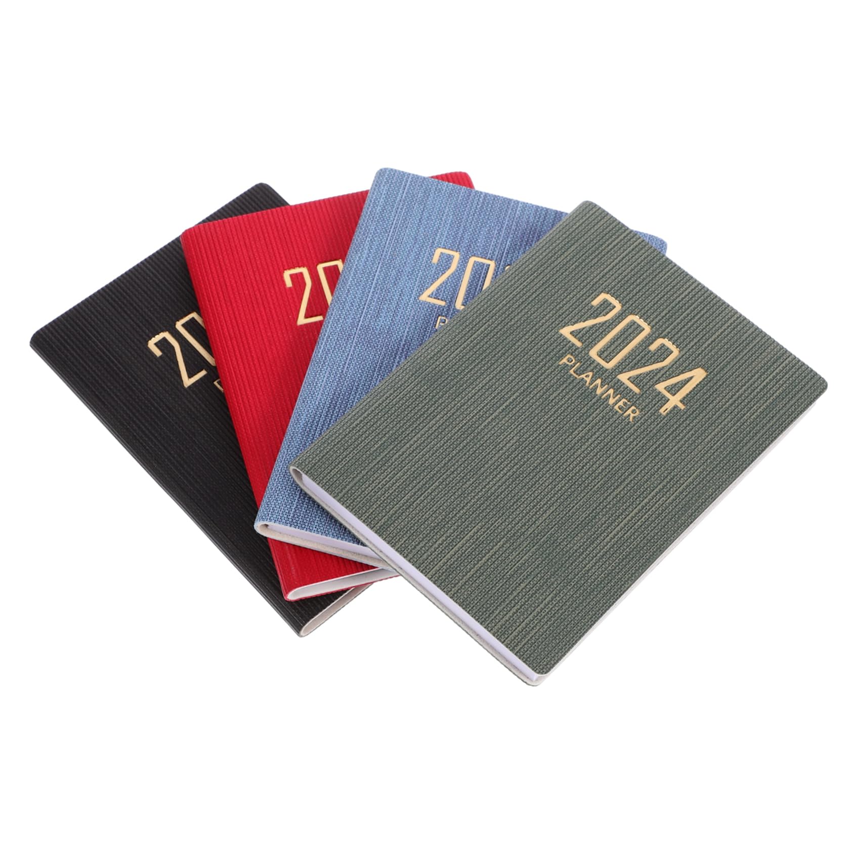 4sets Design Notebook Per Studenti Blocco Note Di Scrittura Agenda Giornaliera Caratteristiche Quaderno Tascabile Per Studenti Insegnanti 4 Pezzi * 4