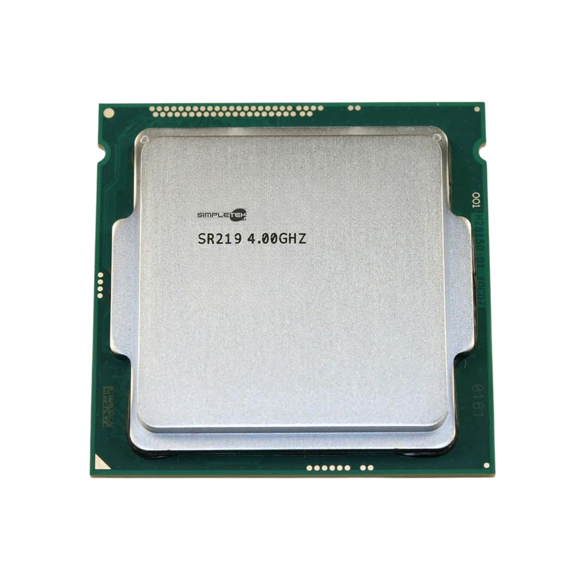 SIMPLETEK - Procesor i7-4790K (SR219) - LGA 1150 | 4 rdzeń 8 wątków 4,00 GHz (maks. 4,40 GHz), pamięć podręczna 8 MB TDP 88 W (odnowiony)