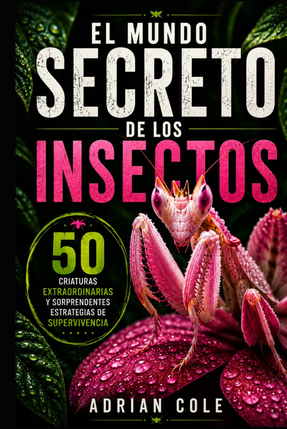 EL MUNDO SECRETO DE LOS INSECTOS: 50 criaturas extraordinarias y sorprendentes estrategias de supervivencia