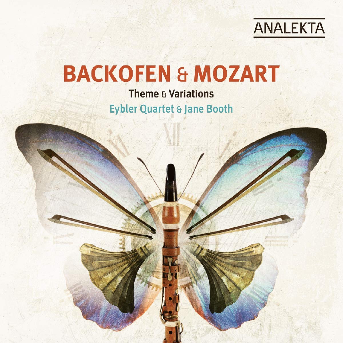 Backofen, Mozart : Thème et Variations [Audio CD] Eybler Quartet; Jane Booth; Johann Georg Heinrich Backofen and Wolfgang Amadeus Mozart