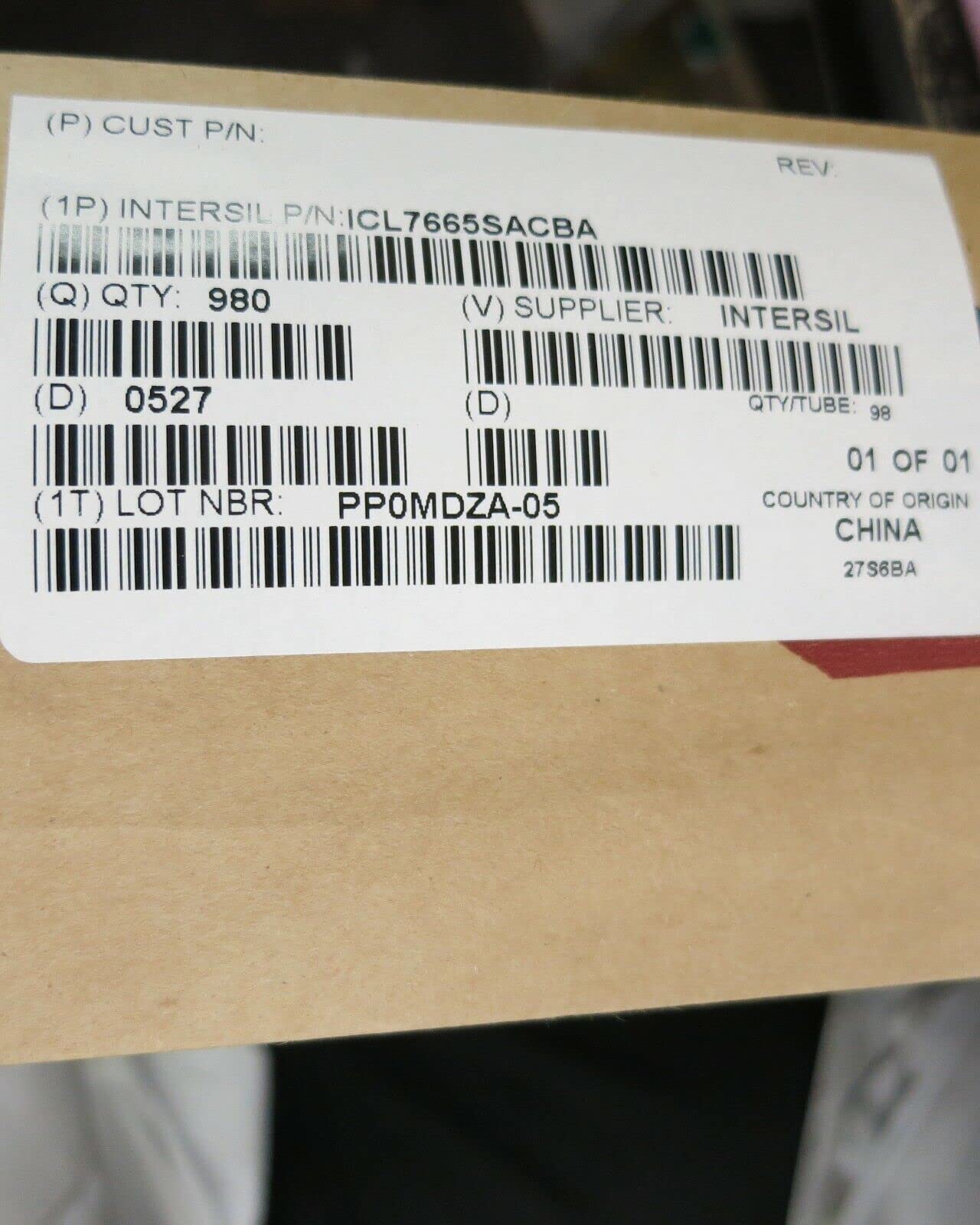 (10 PCS) INTERSIL ICL7665SACBA ** US Stock ** $19.99 ONLY