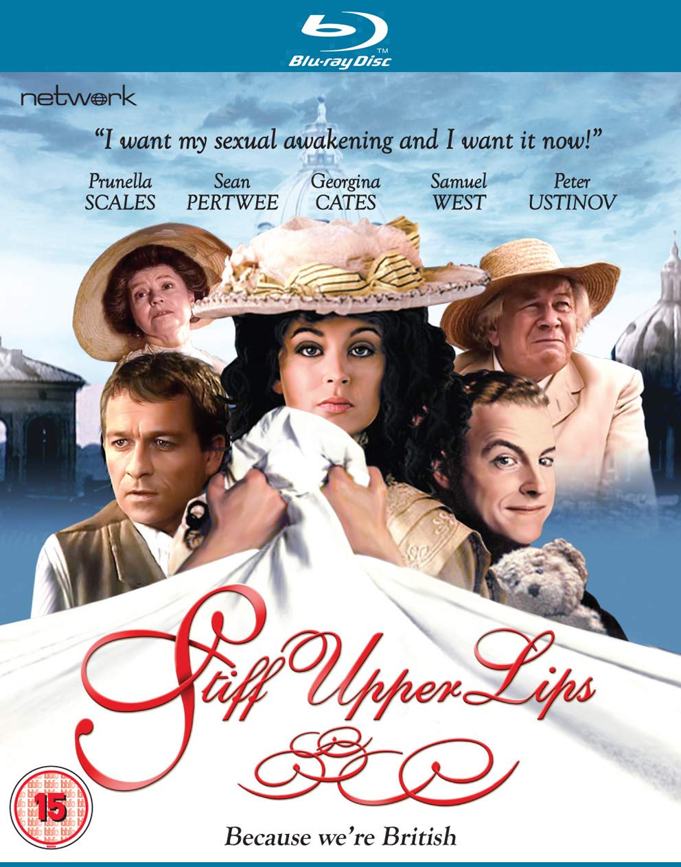 Stiff Upper Lips Blu-ray para noches de cine en casa y maratón de risas