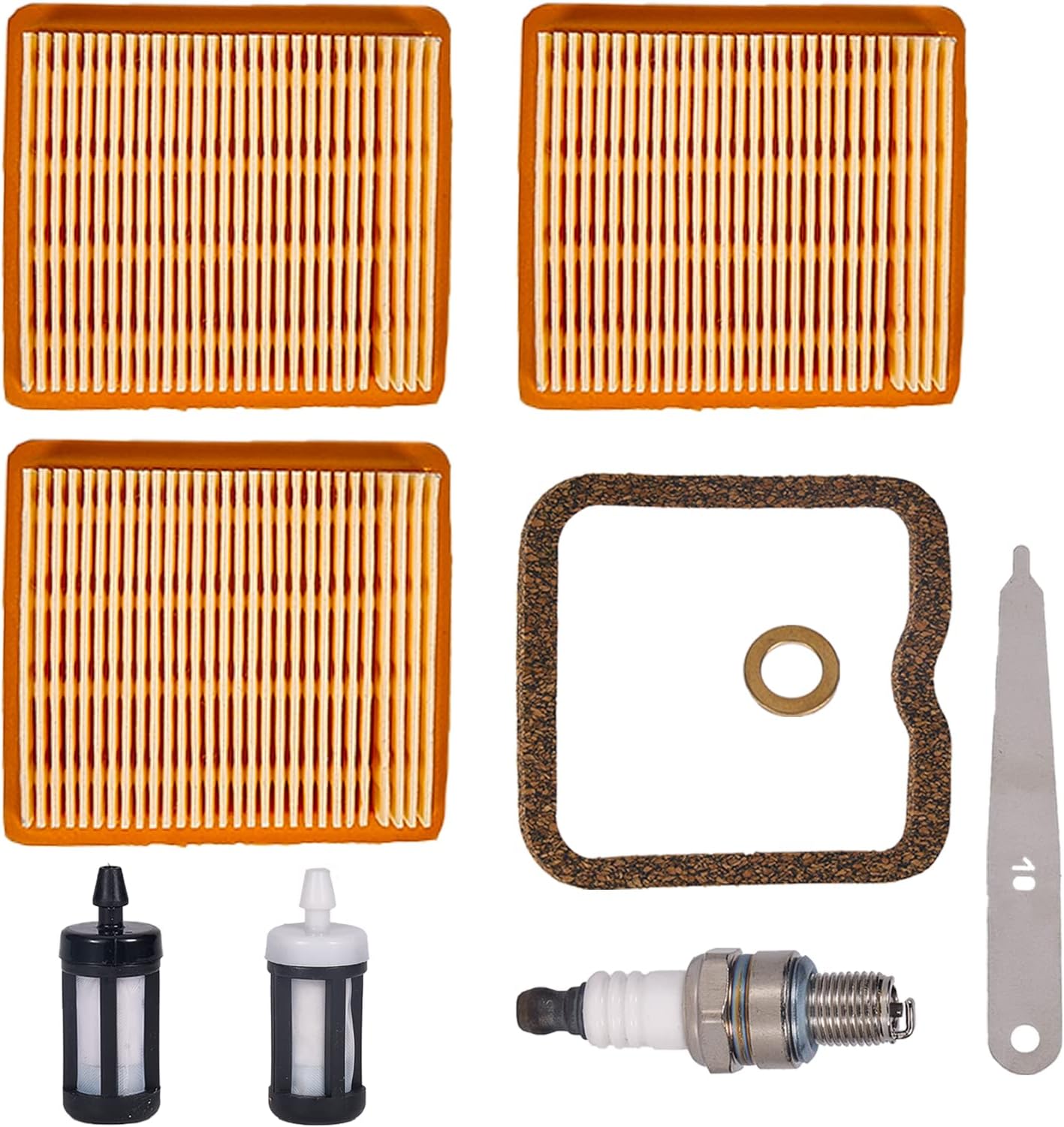 Luftfilter-Set Für Stihl Freischneider & Trimmer – Passt Für FS91, FS131, KM91R Uvm., Inkl. Kraftstofffilter & Zündkerze