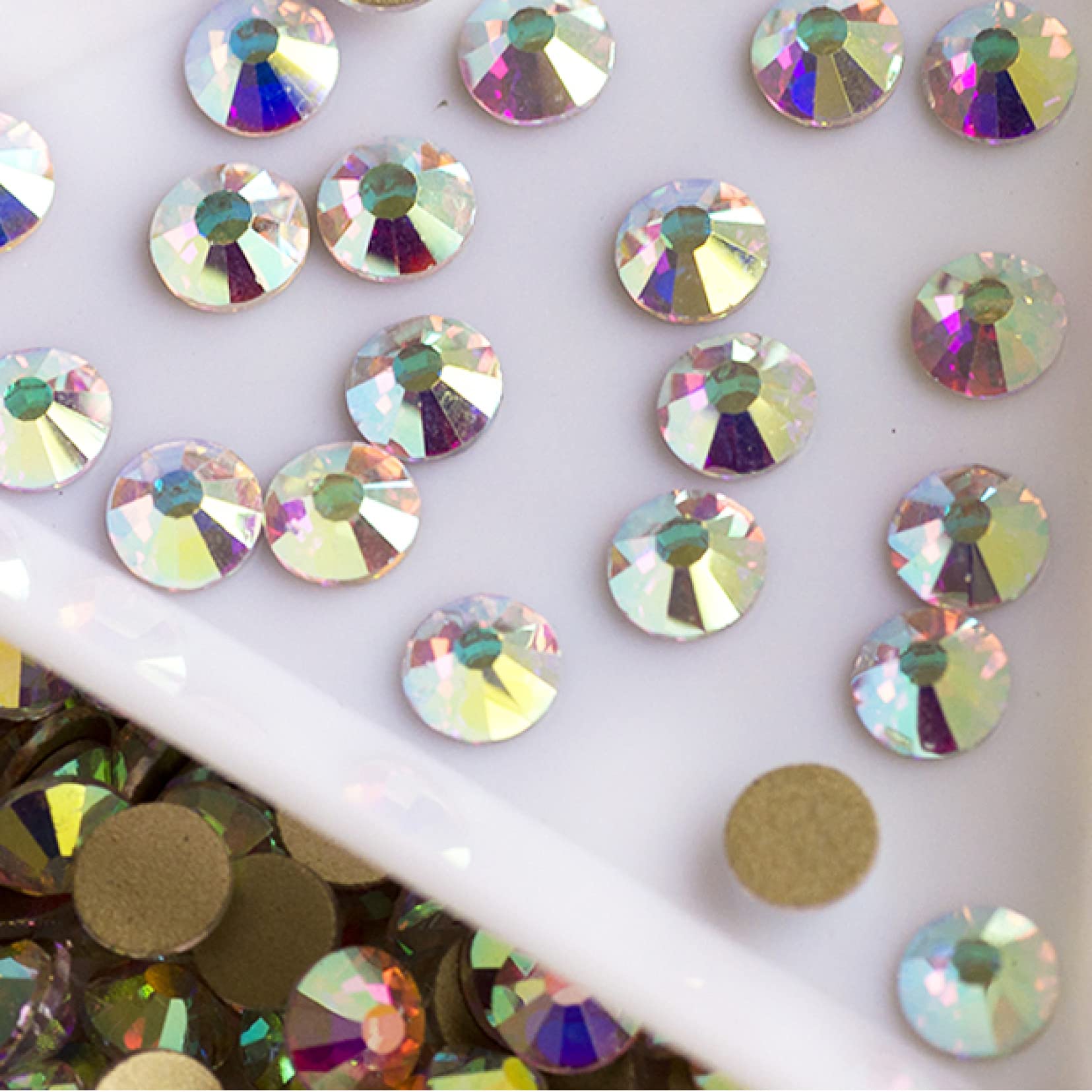 10000Pcs Wholesale Glass Non-hotfix Rhinestones Glitter Crystal - Foto 6