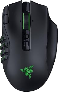 Razer Naga V3 Pro（交換式サイドプレート・最大23ボタン）
