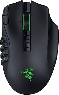 Razer Naga V3 Pro Wireless MMO Gaming Mouse with 3 Swappable Plates and 50K DPI