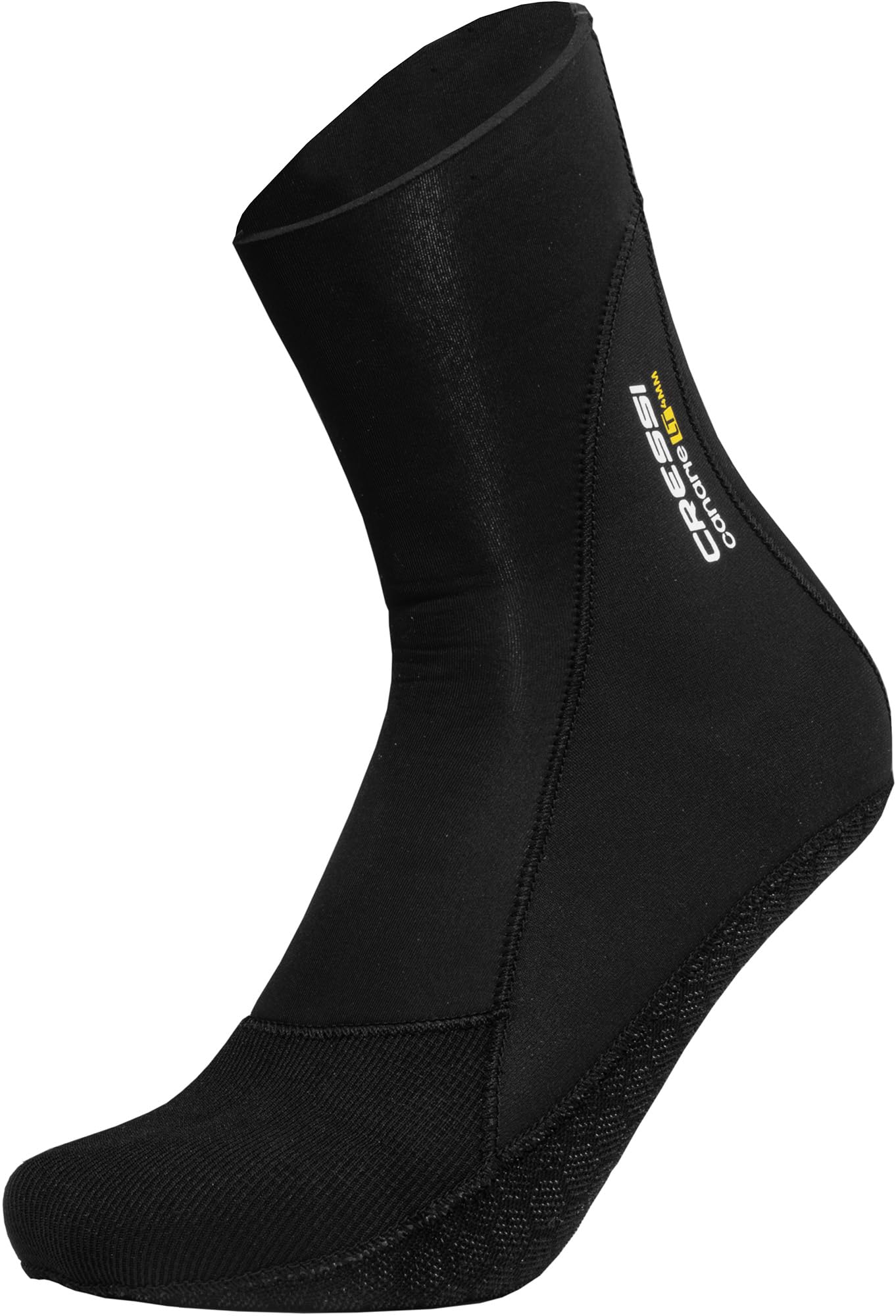 Cressi Canarie LT 4 mm, Nero/Nero, 4 mm, L