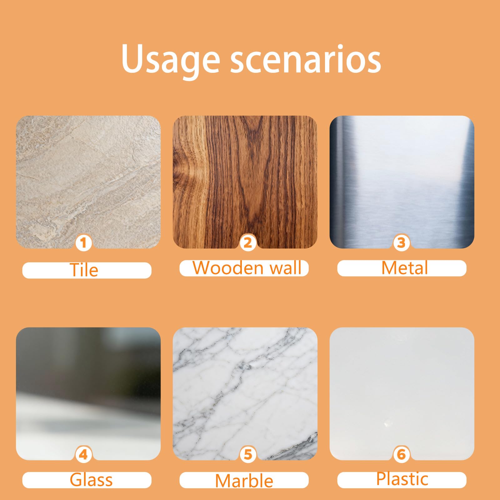 Paquete de 96 tiras resistentes para colgar cuadros (192 tiras), para colgar en la pared sin daños, soporta 16 libras para marcos de hasta 24 x 36 pulgadas, funciona en paredes pintadas