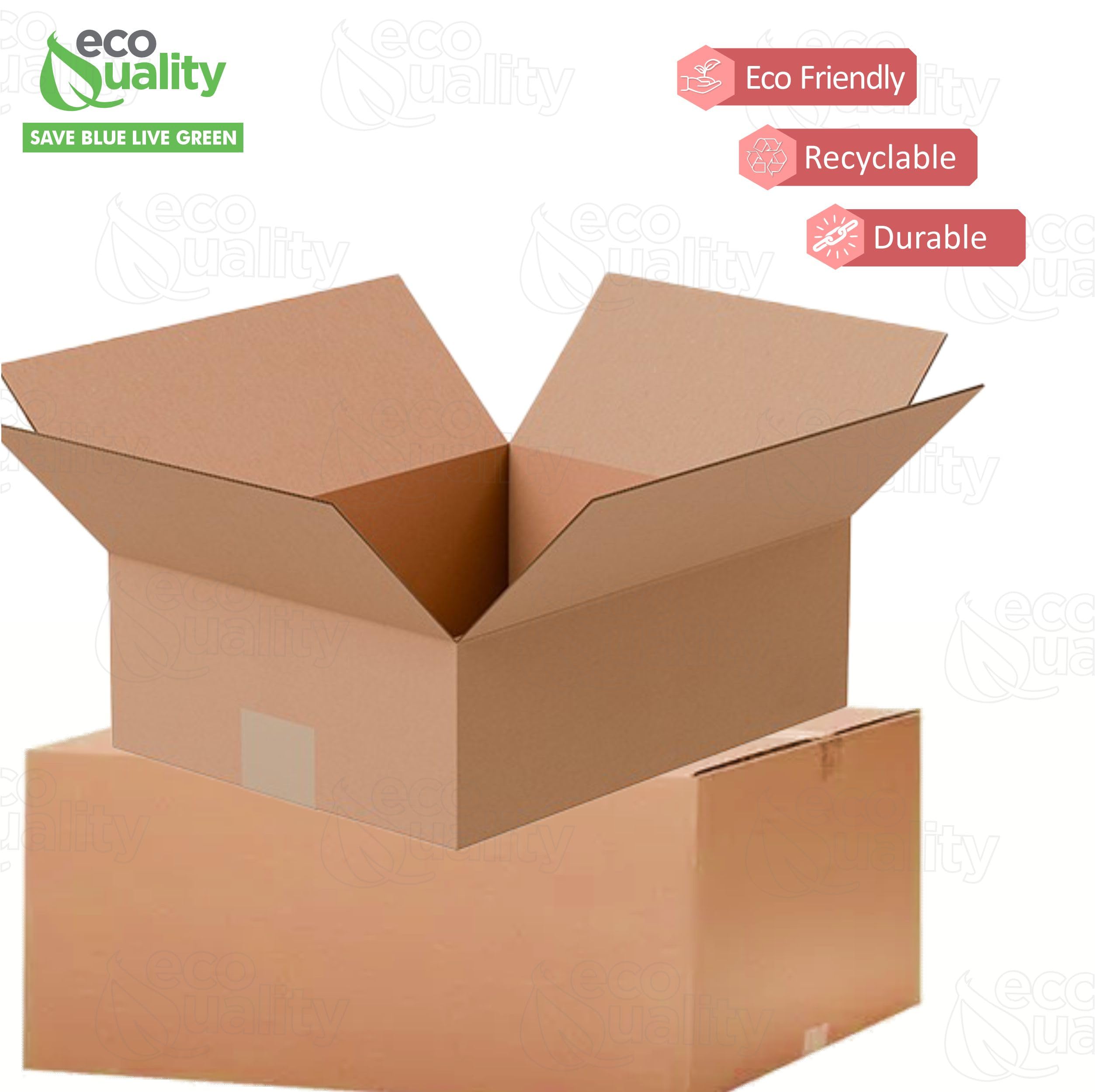 12x12x6 Moving & Shipping Boxes, Extra Strength, Heavy-Duty Corrugated Cardboard Boxes for Packing, Storage, Shipping (5)