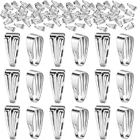 Vista 1 de Prasacco 200 cierres y conectores colgantes para fabricación de joyas