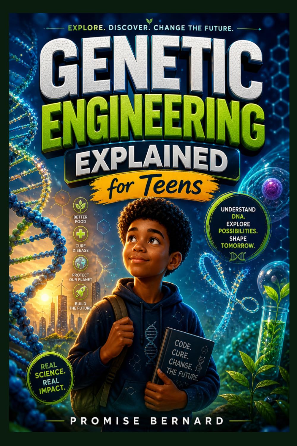 GENETIC ENGINEERING EXPLAINED FOR TEENS: Understand DNA, Explore Possibilities, Shape Tomorrow
