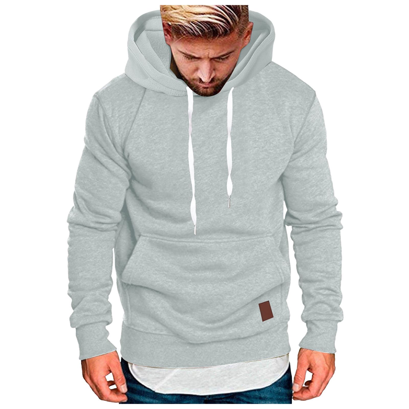 Genérico Sudadera con Capucha para Hombre Chaqueta con Capucha Y Cremallera para Hombre, Sudadera Sudaderas Gráficas Hombres Chaqueta De Lana Tipo Camiseta De Peso Medio Y Cómoda